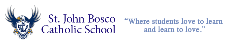 St John Bosco School Logo