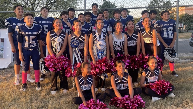 2025 Football Players and Cheerleaders